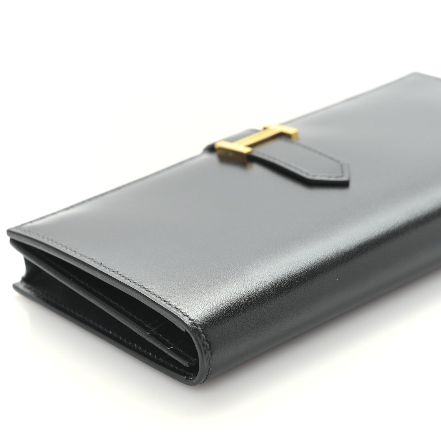 Hermes Box Bearn Wallet Black 7 of 8