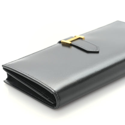 Hermes Box Bearn Wallet Black 7 of 8