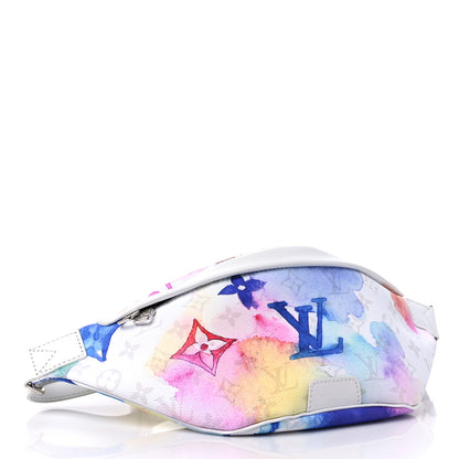 Louis Vuitton Monogram Watercolor Discovery Bumbag Multicolor 4 of 9