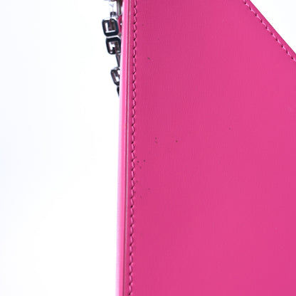 Givenchy Box Calfskin Mini Cut Out Shoulder Bag Neon Pink 11 of 11