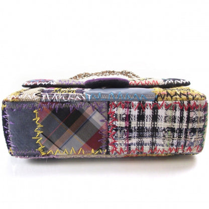 Chanel Patchwork Jumbo Flap Yellow Multicolor 4 of 11