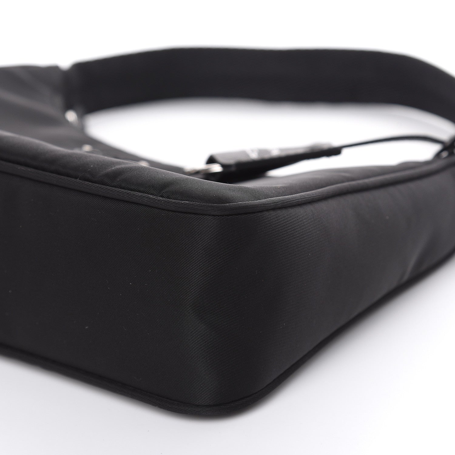 Prada Tessuto Nylon Mini Re-Edition 2000 Bag Black 9 of 11
