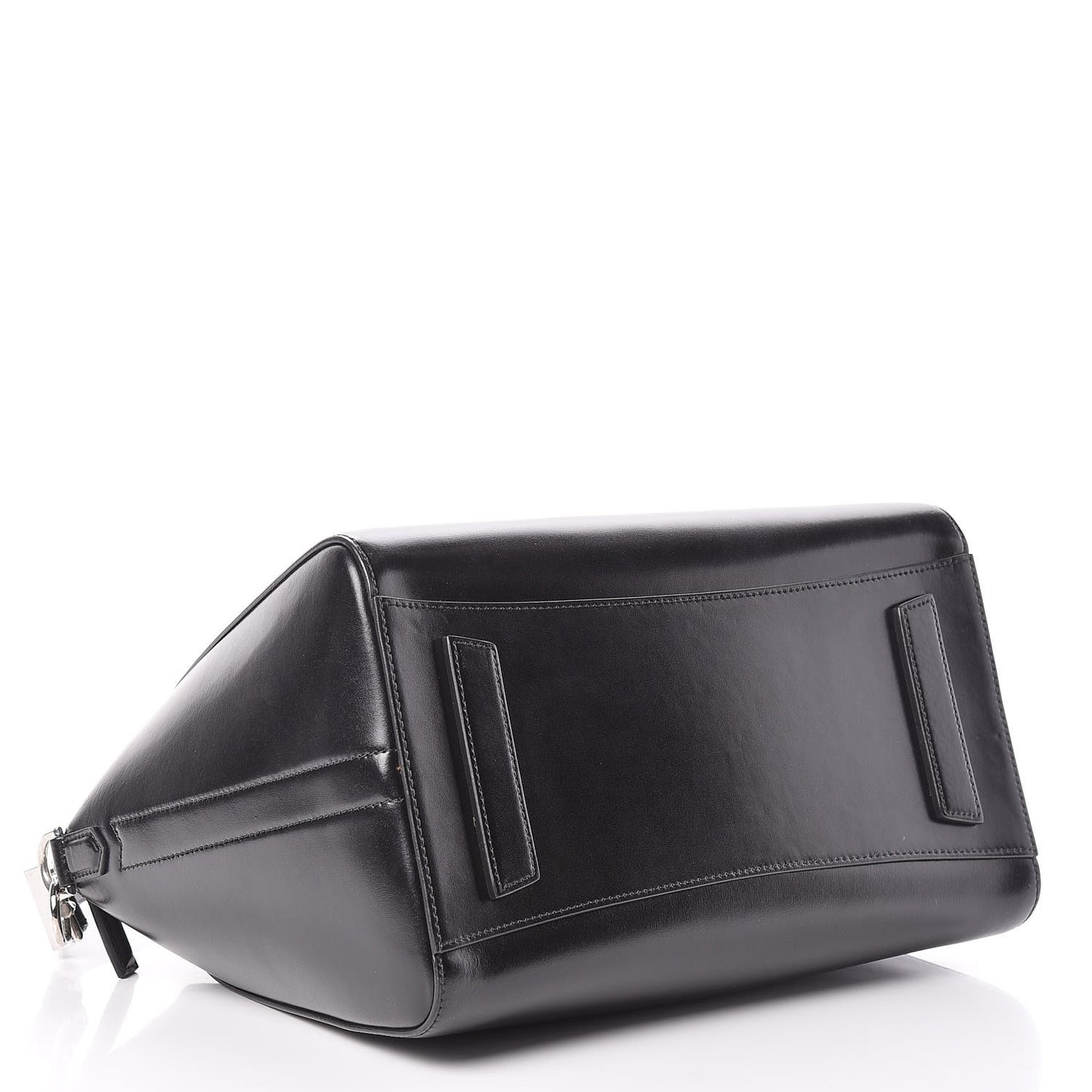 Shiny Lord Calfskin Medium Antigona Black