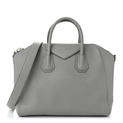 Givenchy Sugar Goatskin Medium Antigona Pearl Grey 1 of 11