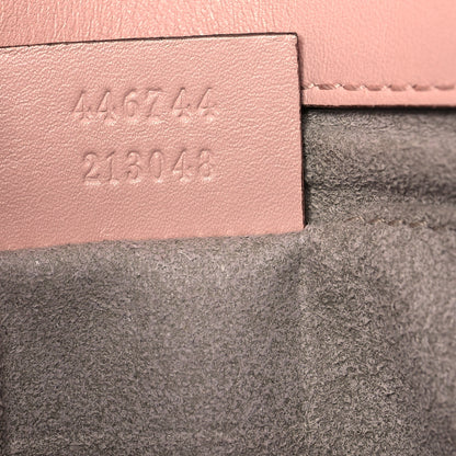 Gucci Calfskin Matelasse Mini GG Marmont Shoulder Bag Perfect Pink 7 of 12