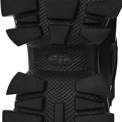 Prada Rubber Knit Fabric Mens Cloudbust Thunder Sneakers 10 Black 7 of 9