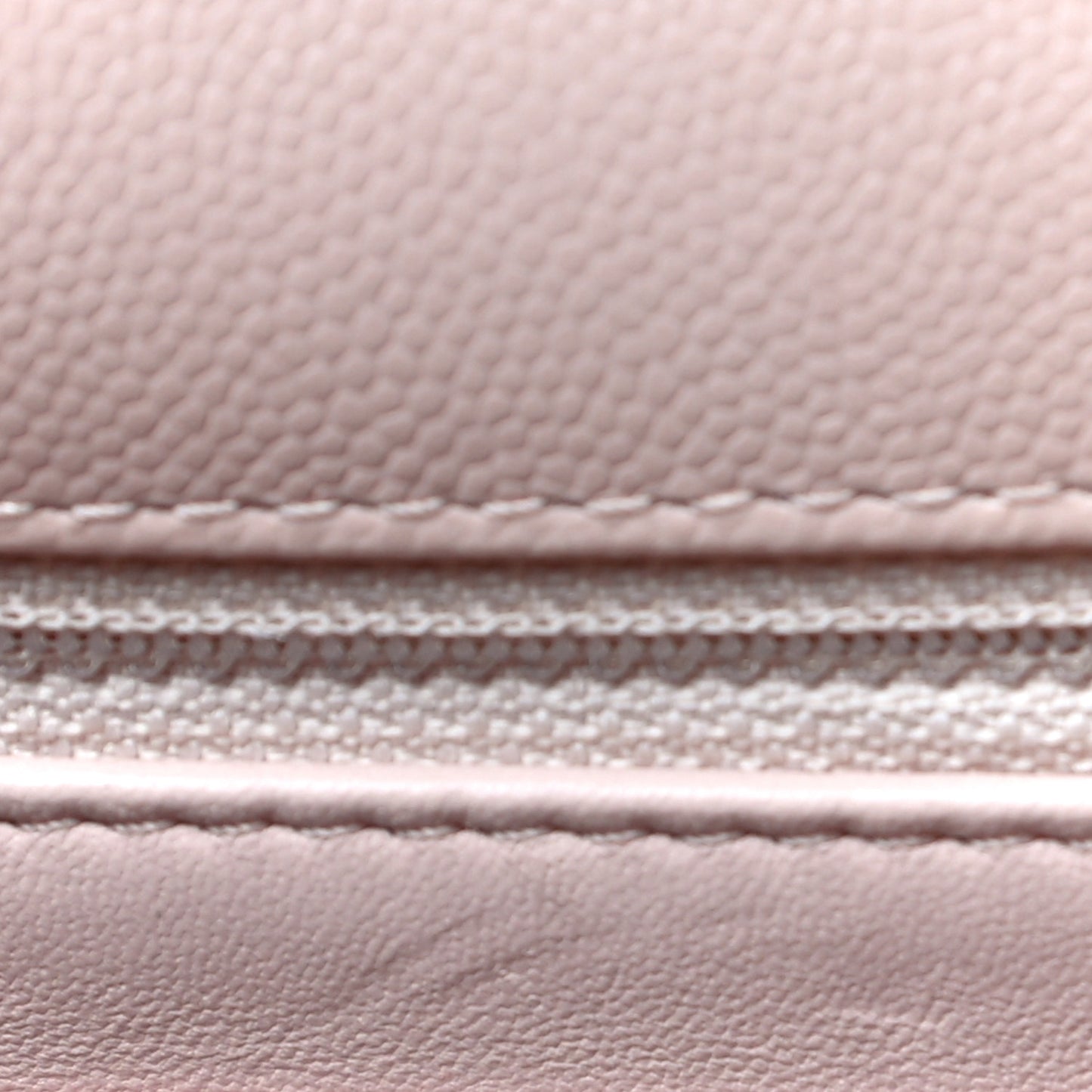 Caviar Quilted Small Coco Handle Flap Rose Clair