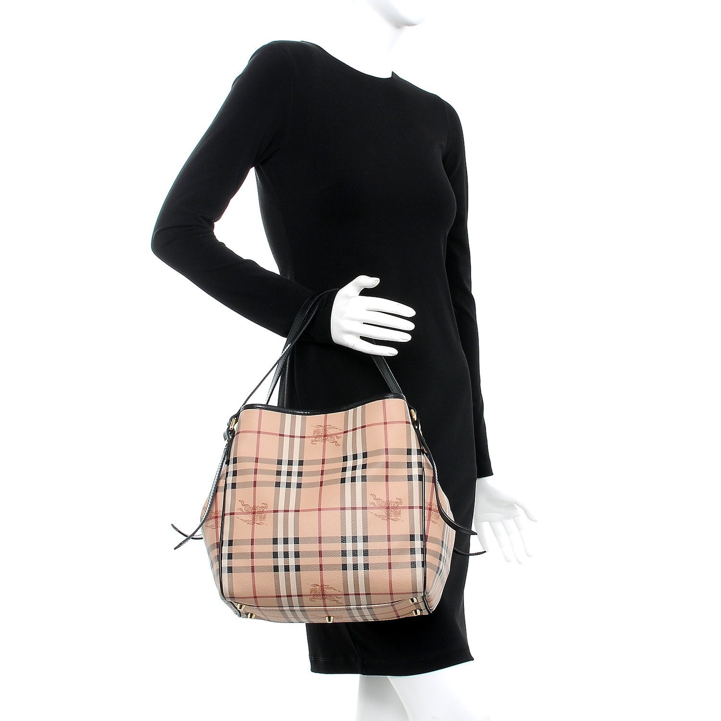 Haymarket Check Small Canterbury Tote Black