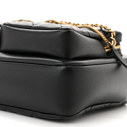 Chanel Calfskin Quilted Large Camera Case Black 10 of 10
