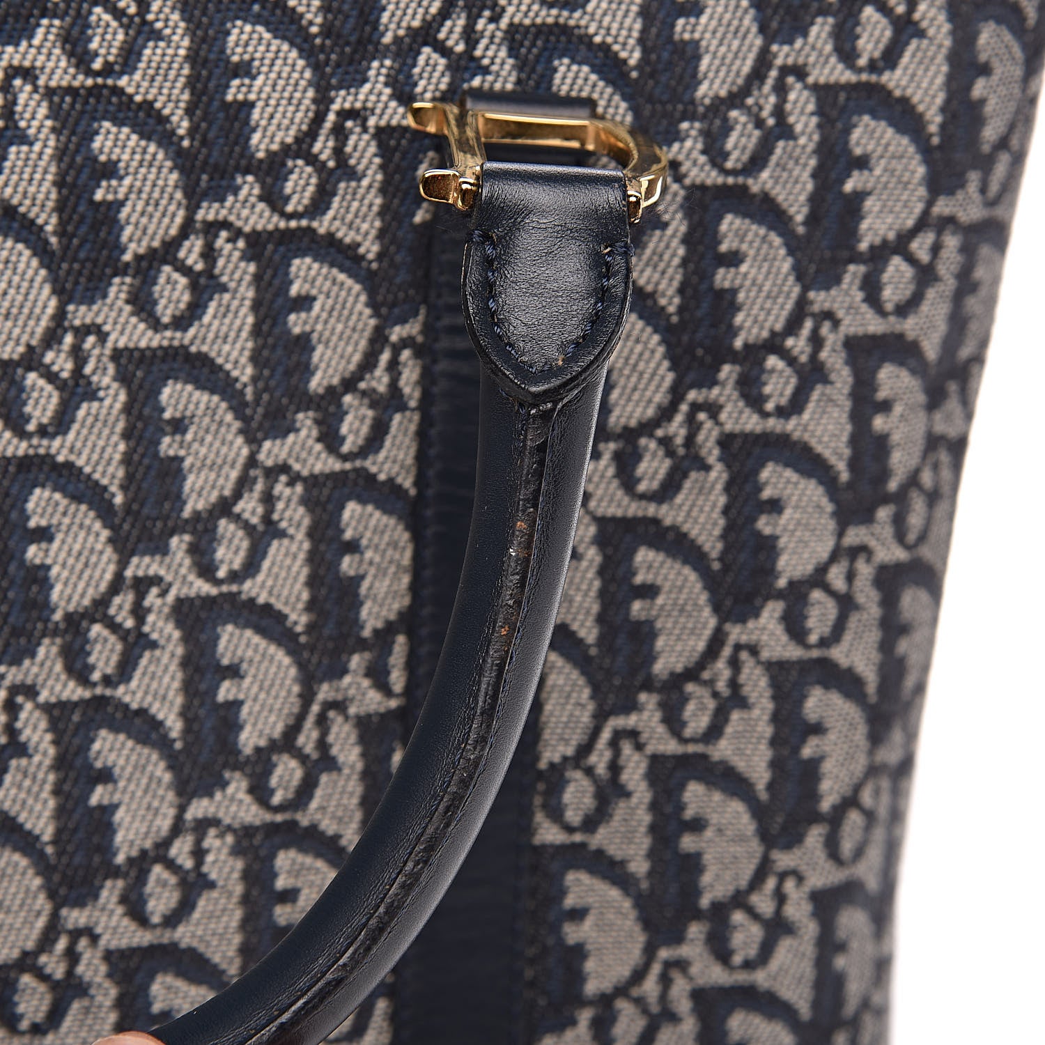 Christian Dior Monogram Tote Blue 14 of 14