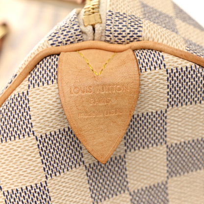 Louis Vuitton Damier Azur Speedy 30 6 of 13