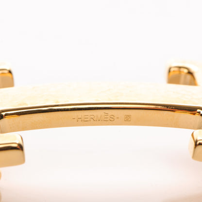 Hermes Martelee 32mm H Belt Buckle Gold 7 of 7
