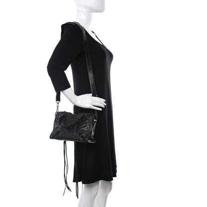 Balenciaga Agneau Arena Classic Black Hardware Mini City Black 2 of 11
