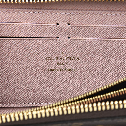 Louis Vuitton Monogram Clemence Wallet Rose Ballerine 5 of 9
