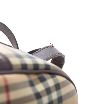 Burberry Haymarket Check Studded Bowler Brown 11 of 11