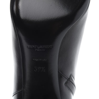Saint Laurent Nappa Loulou Ankle Zip Boot 39.5 Black 7 of 9