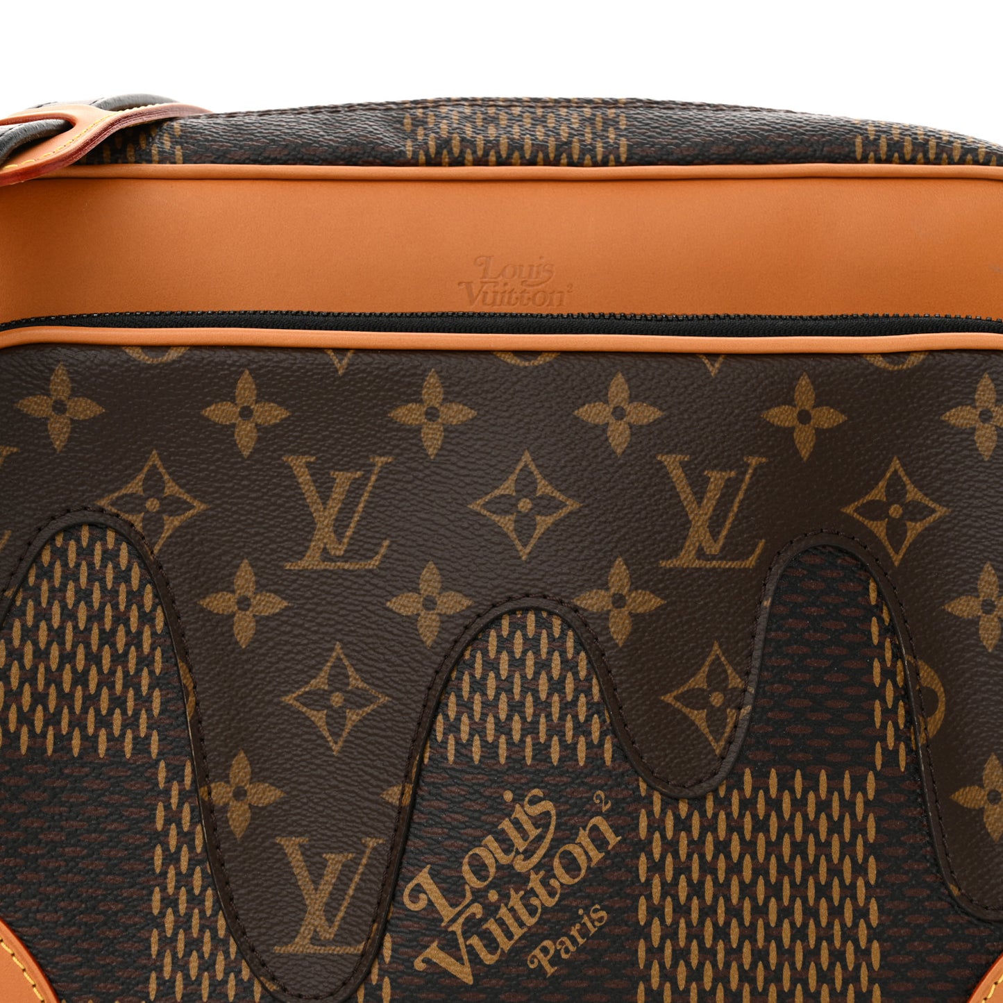 x NIGO Giant Damier Ebene Monogram Nil Messenger
