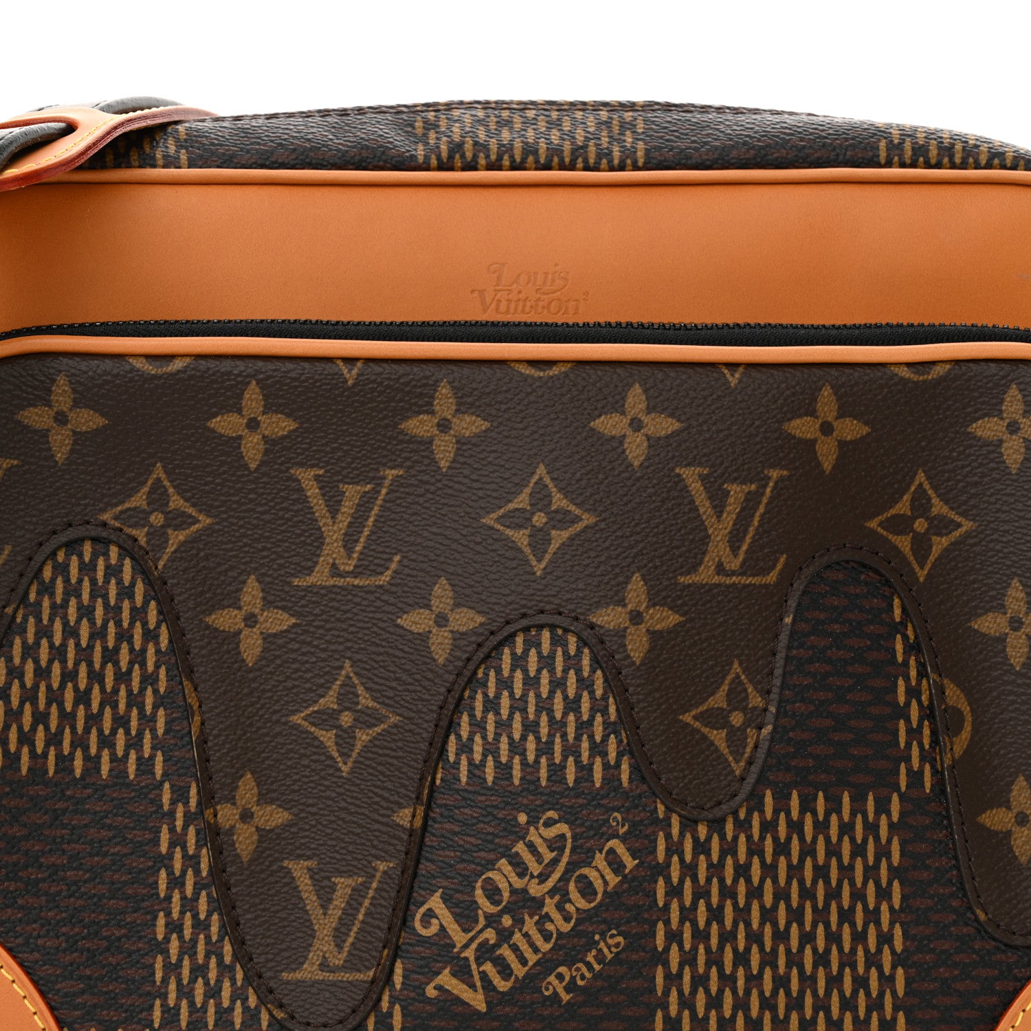 Louis Vuitton x NIGO Giant Damier Ebene Monogram Nil Messenger 8 of 12