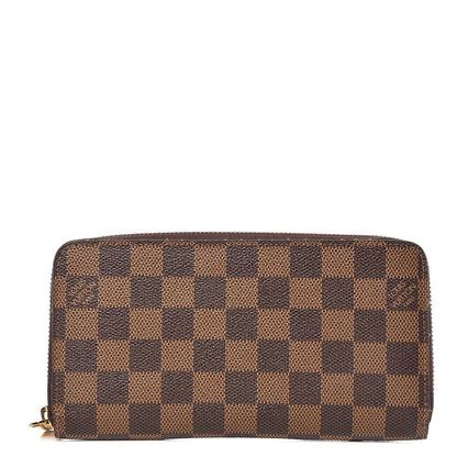 Louis Vuitton Damier Ebene Zippy Wallet 1 of 8