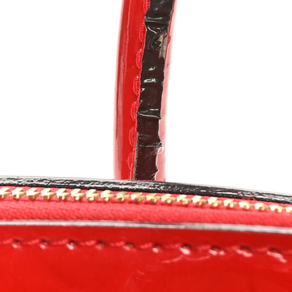 Louis Vuitton Vernis Lockit PM Cherry 10 of 11