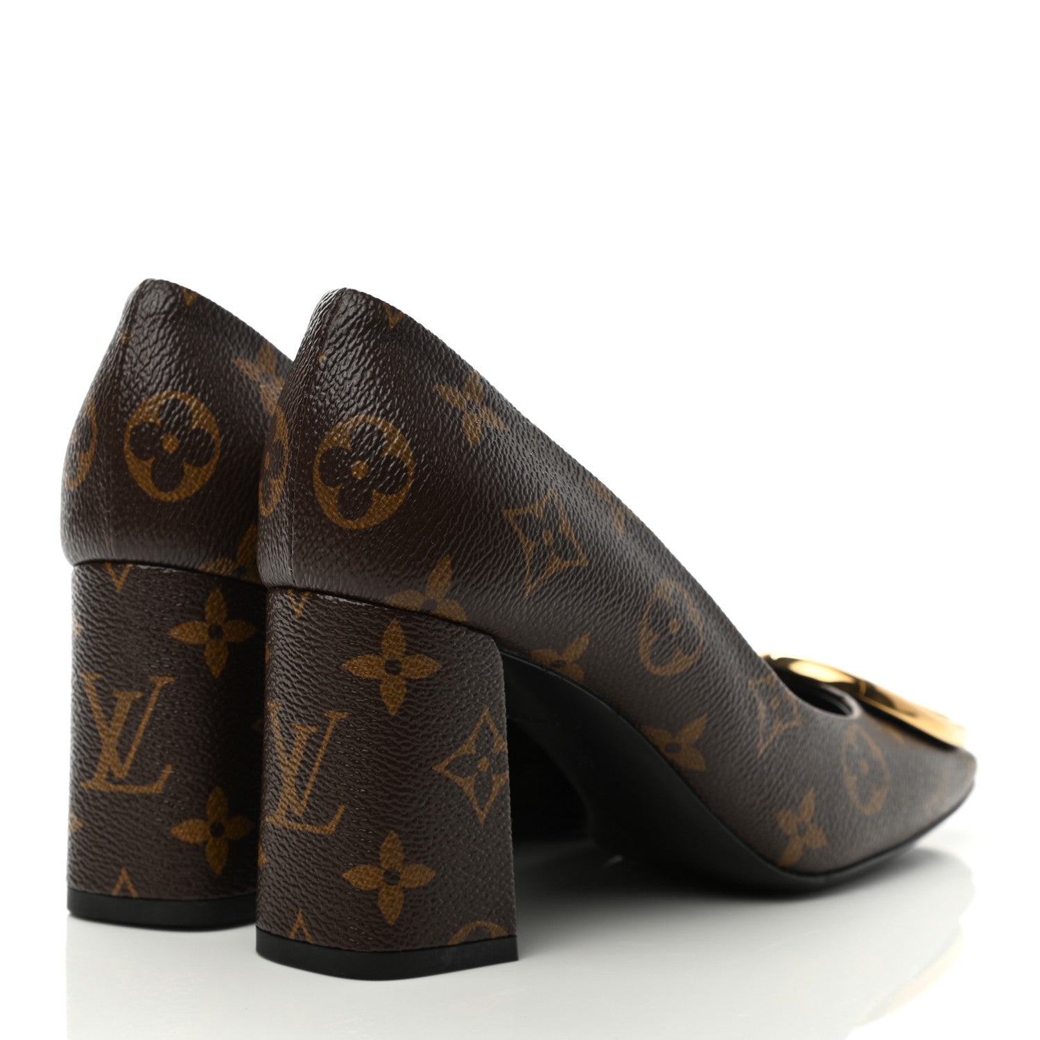 Louis Vuitton Monogram Madeleine Pumps 36 4 of 8