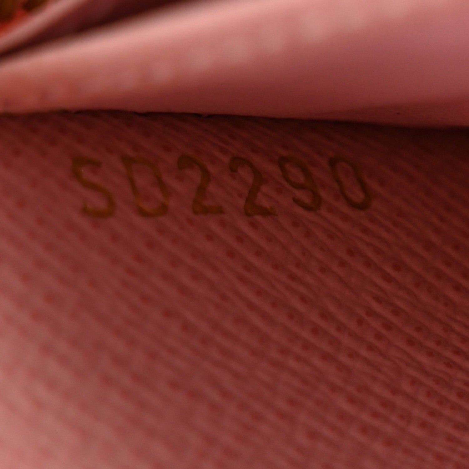 Louis Vuitton Damier Azur Zippy Wallet Rose Ballerine 7 of 11