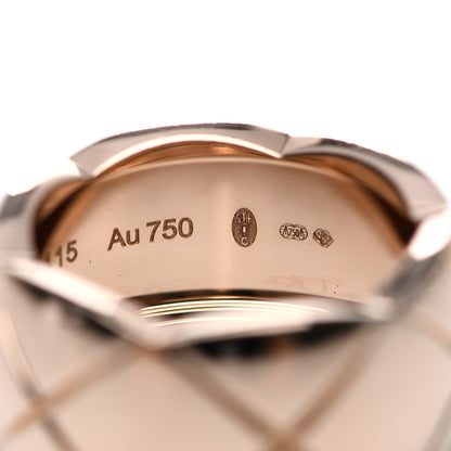 Chanel 18K Beige Gold Large Coco Crush Ring 53 6.25 4 of 7