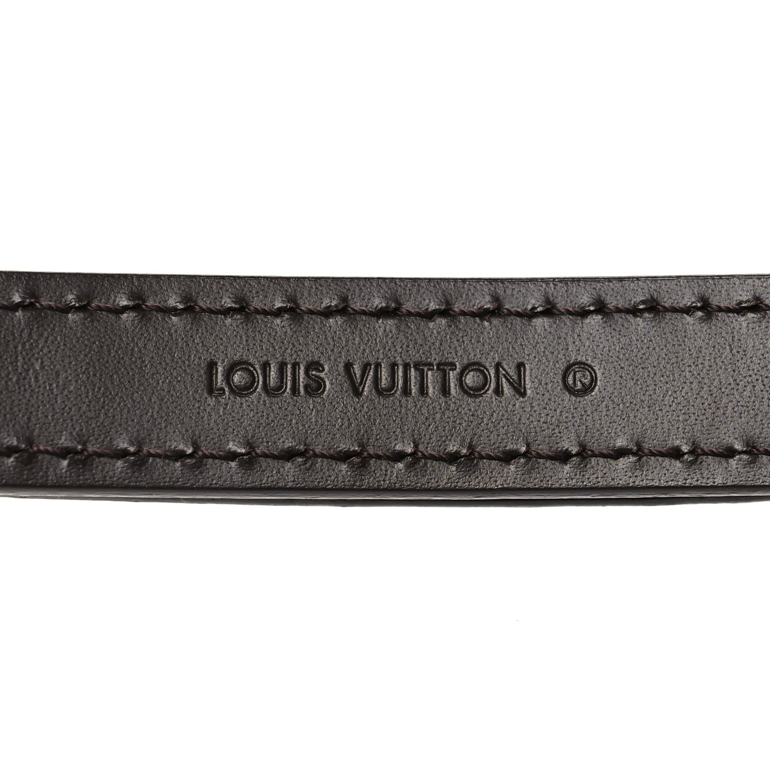 Louis Vuitton Calfskin Adjustable Speedy Bandouliere Shoulder Strap Brown 4 of 5