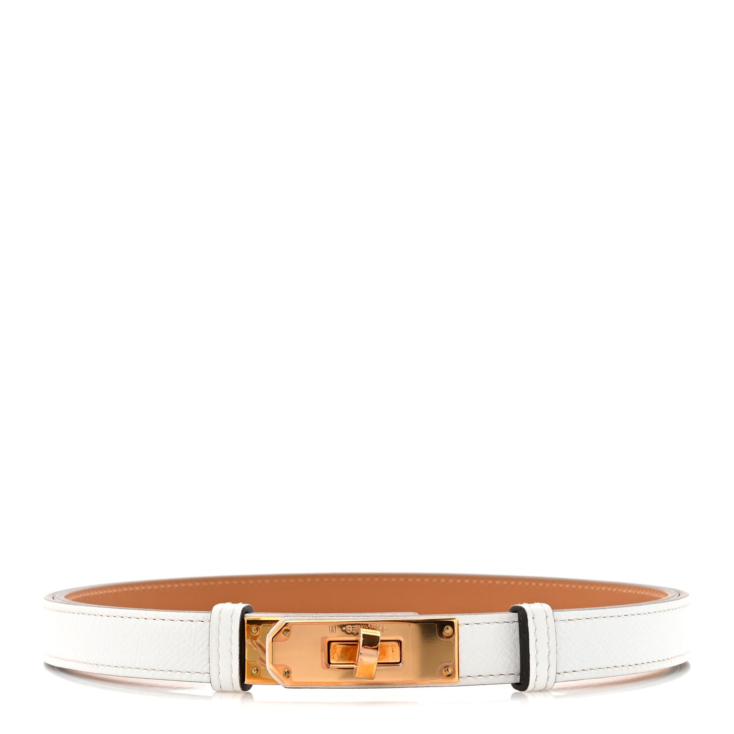 Epsom Kelly Belt White