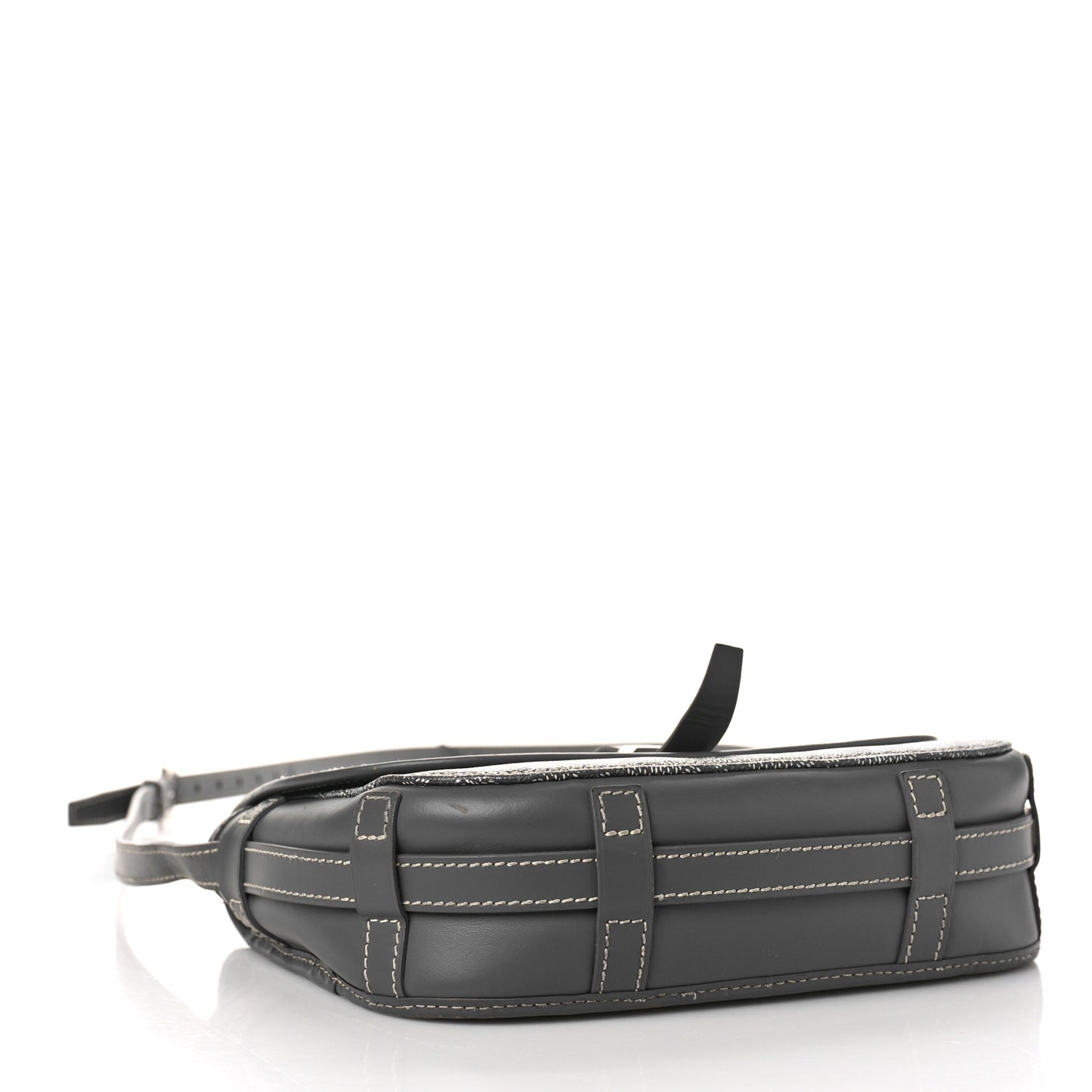 Goyardine Belvedere II PM Messenger Bag Gray