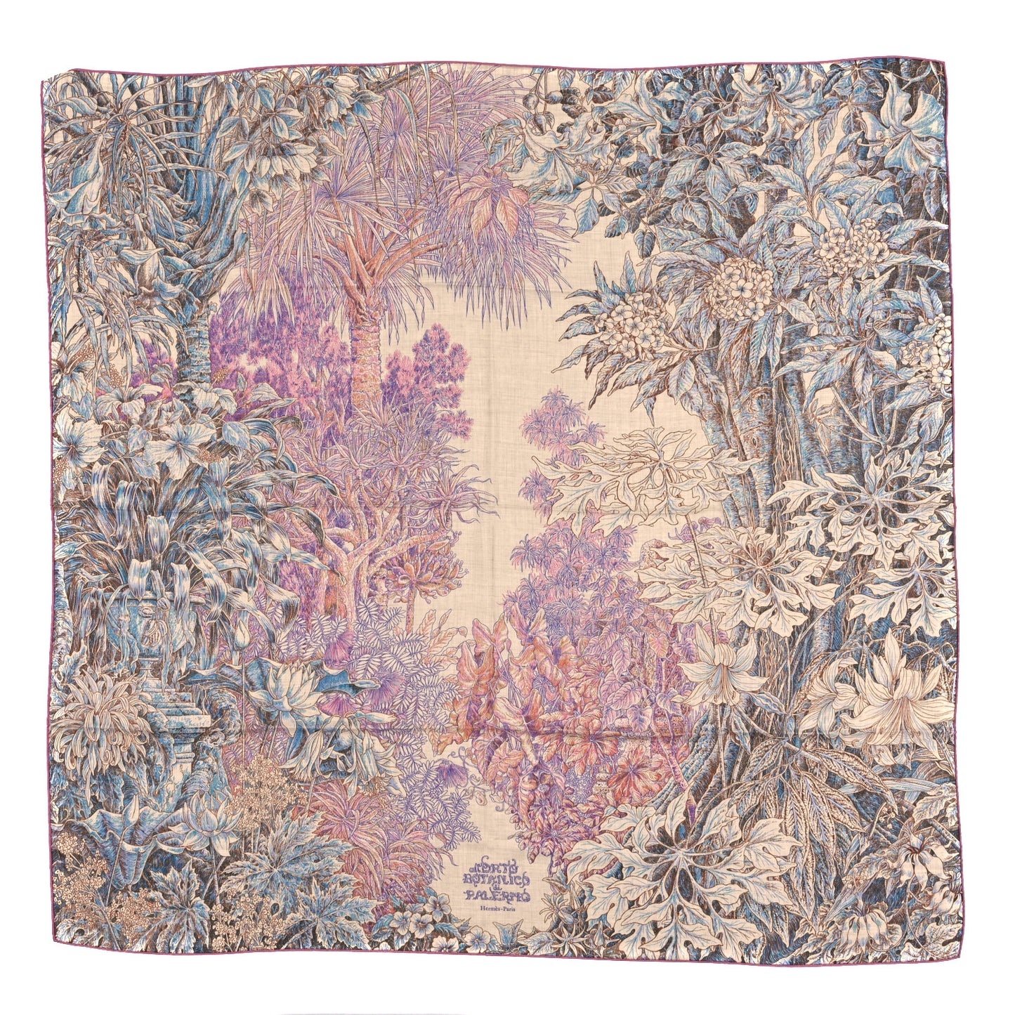 Cashmere Silk All'Orto Botanico di Palermo 140 Rose Naturel Bleu