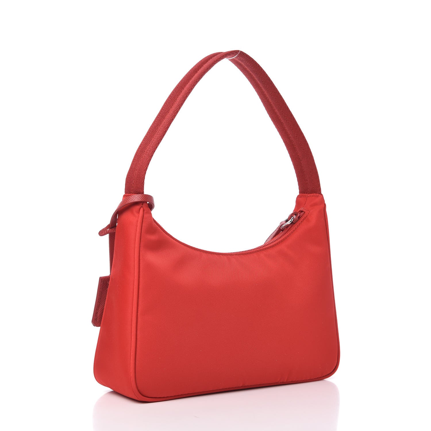 Prada Tessuto Nylon Mini Re-Edition 2000 Bag Rosso 3 of 12
