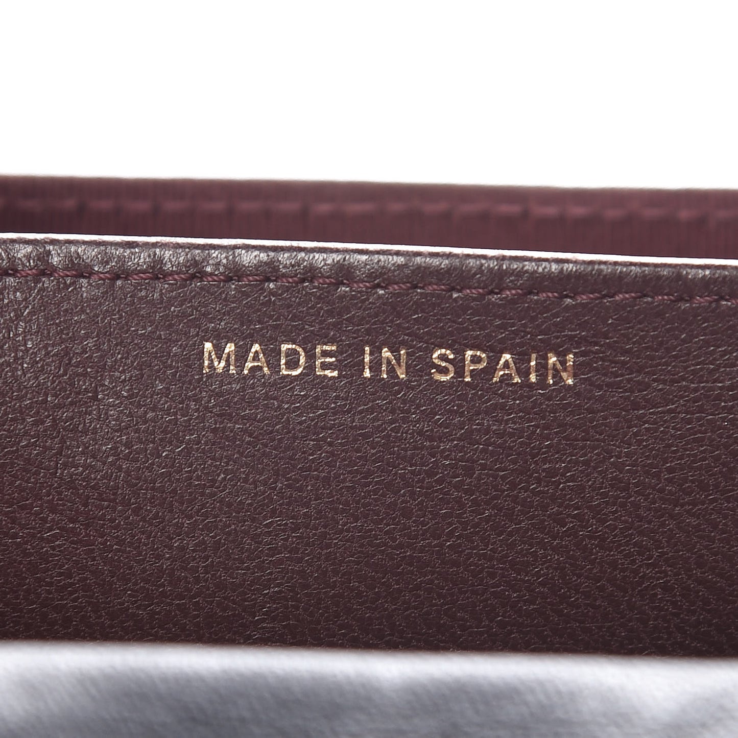 Lambskin Quilted Flap Card Holder Wallet Black