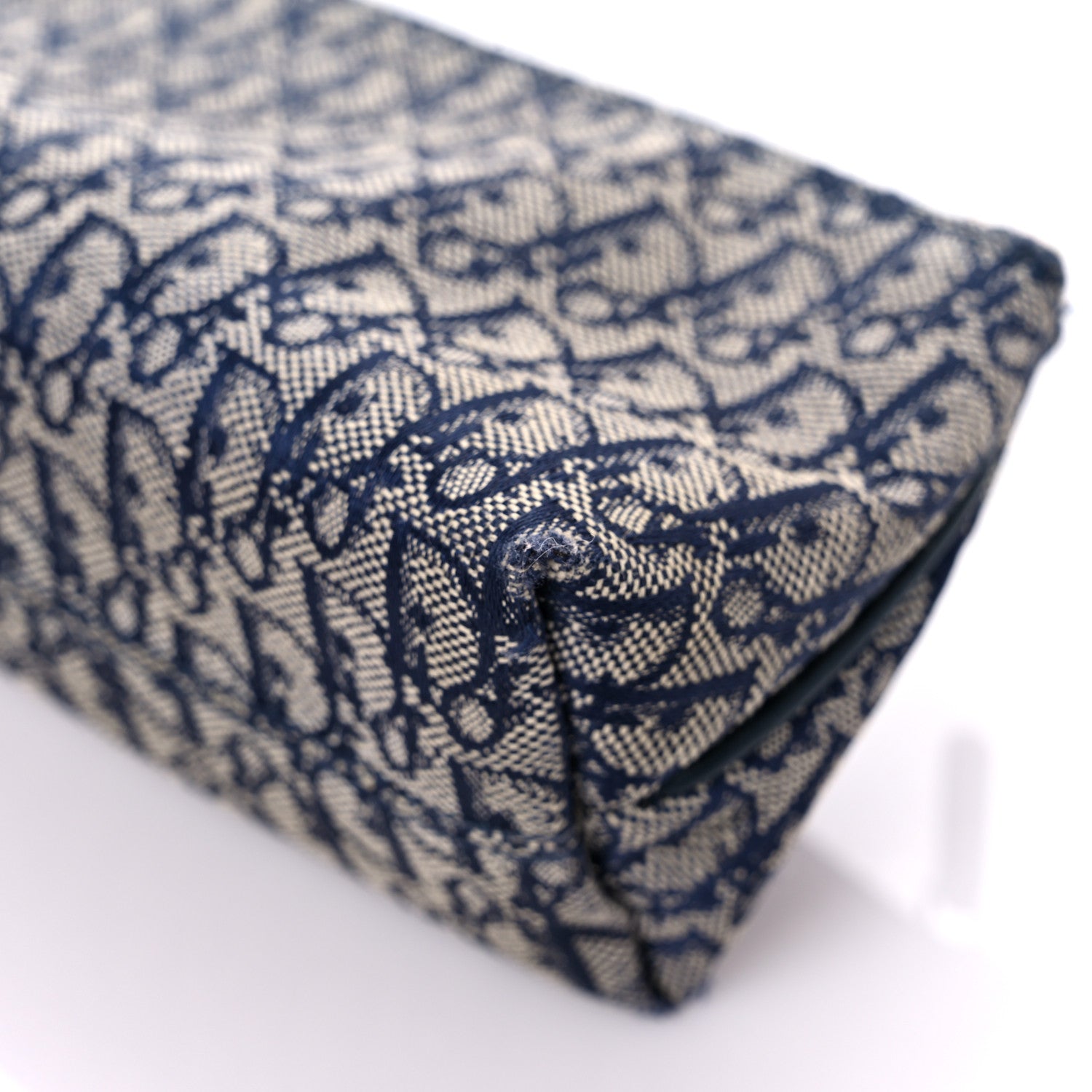 Christian Dior Monogram Pencil Pouch Blue 11 of 13
