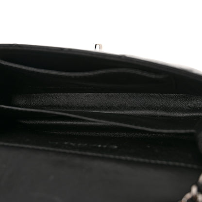 Chanel Lambskin Quilted Extra Mini Rectangular Flap Black 5 of 12