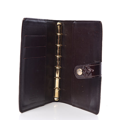 Louis Vuitton Vernis Small Ring Agenda Cover Amarante 7 of 9