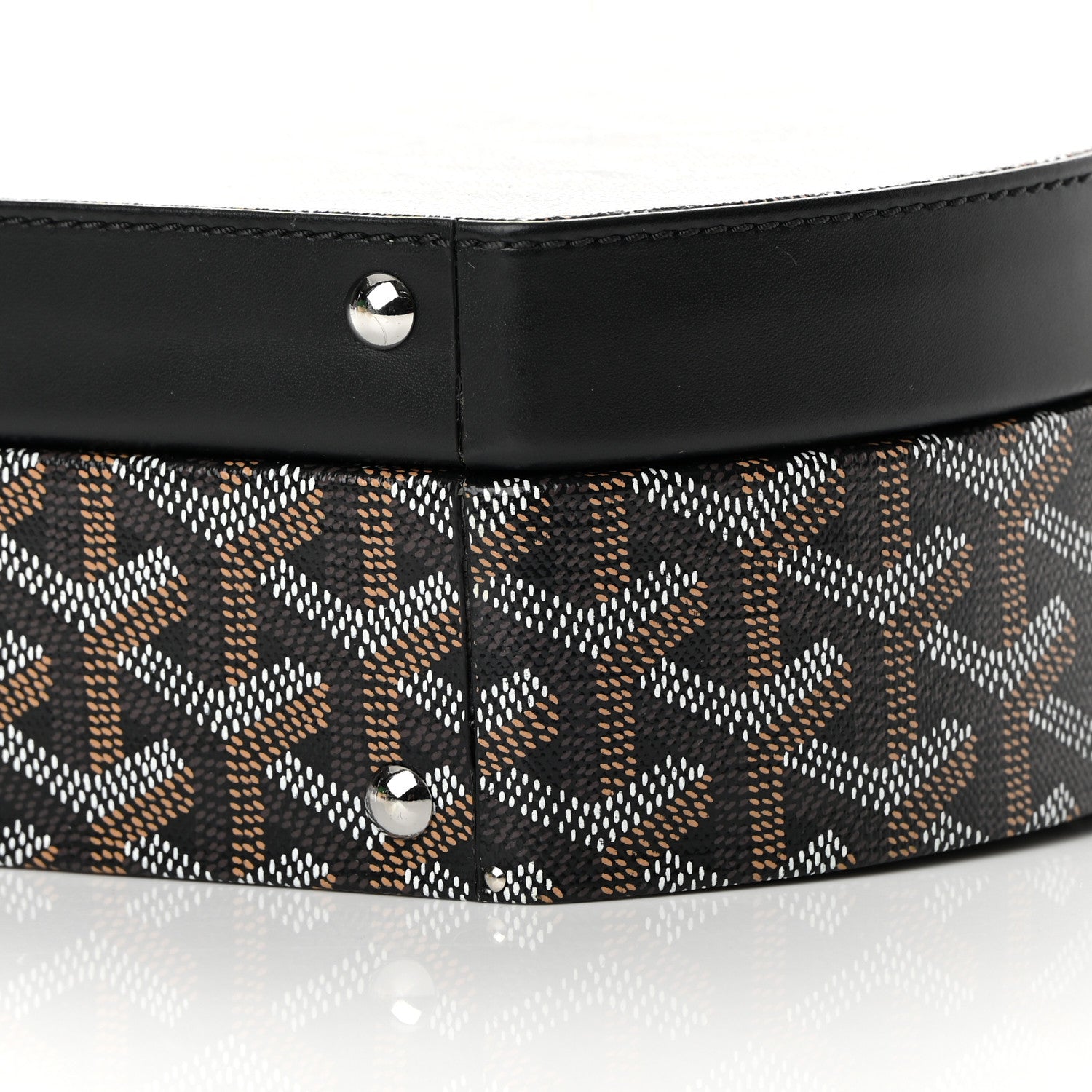 Goyard Goyardine Alto Hatbox Black 10 of 12