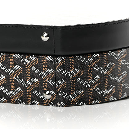 Goyard Goyardine Alto Hatbox Black 10 of 12