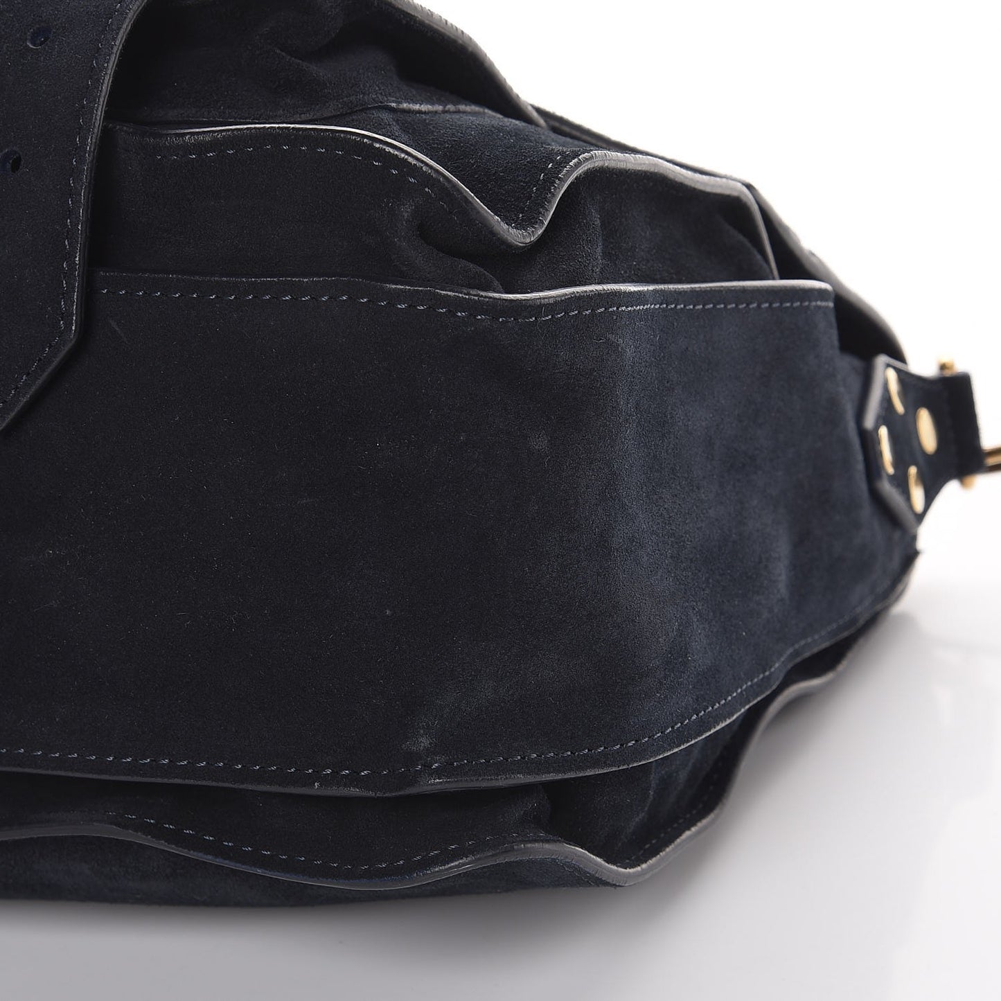 Suede Medium PS1 Satchel Navy