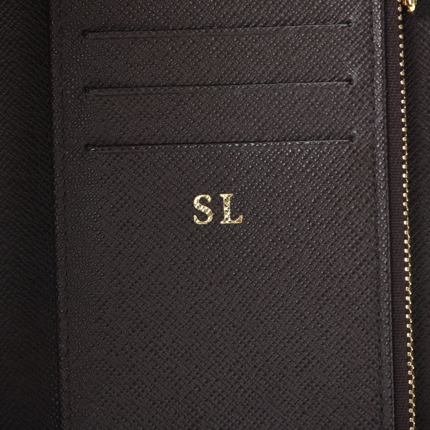 Damier Ebene Zippy Compact Wallet