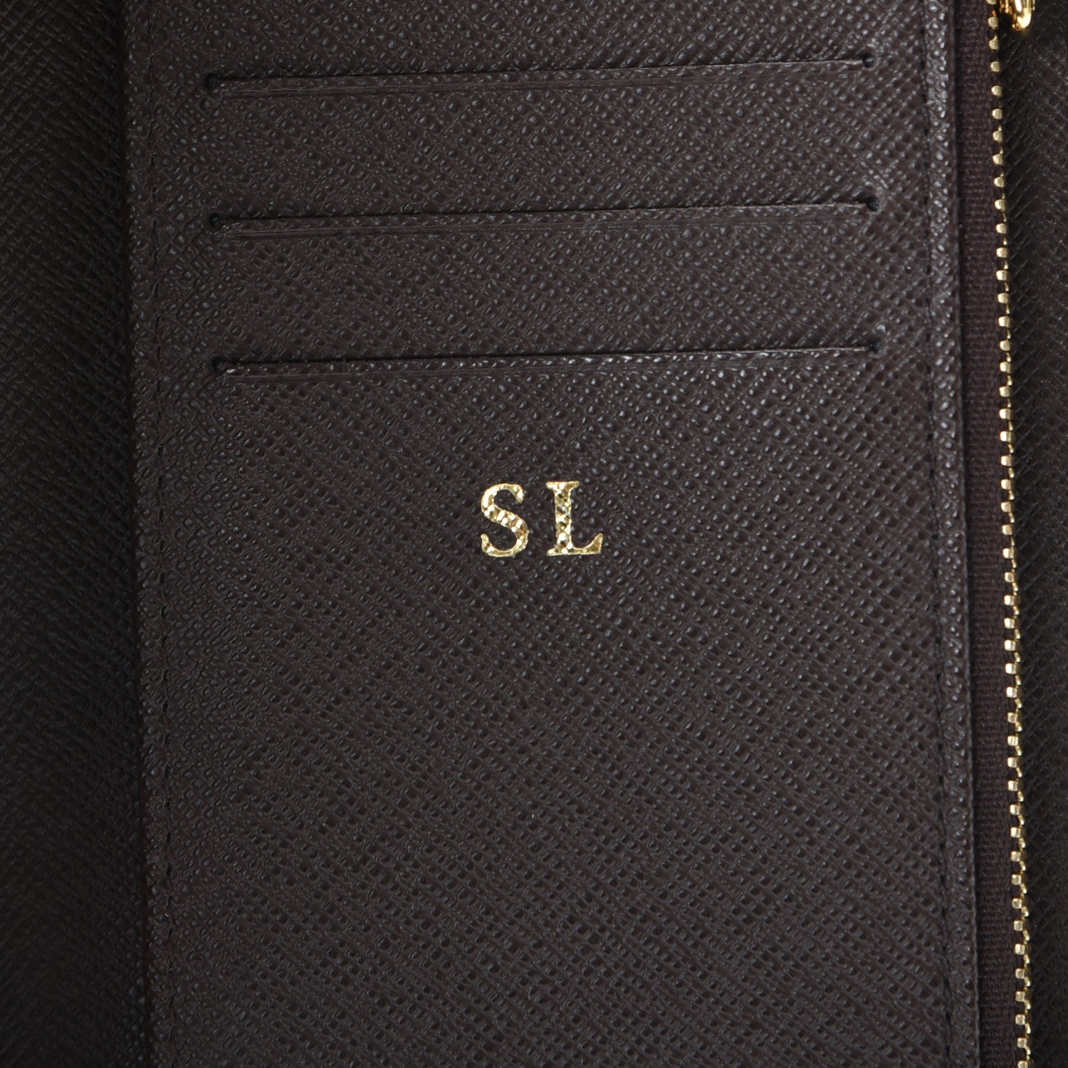 Louis Vuitton Damier Ebene Zippy Compact Wallet 6 of 9