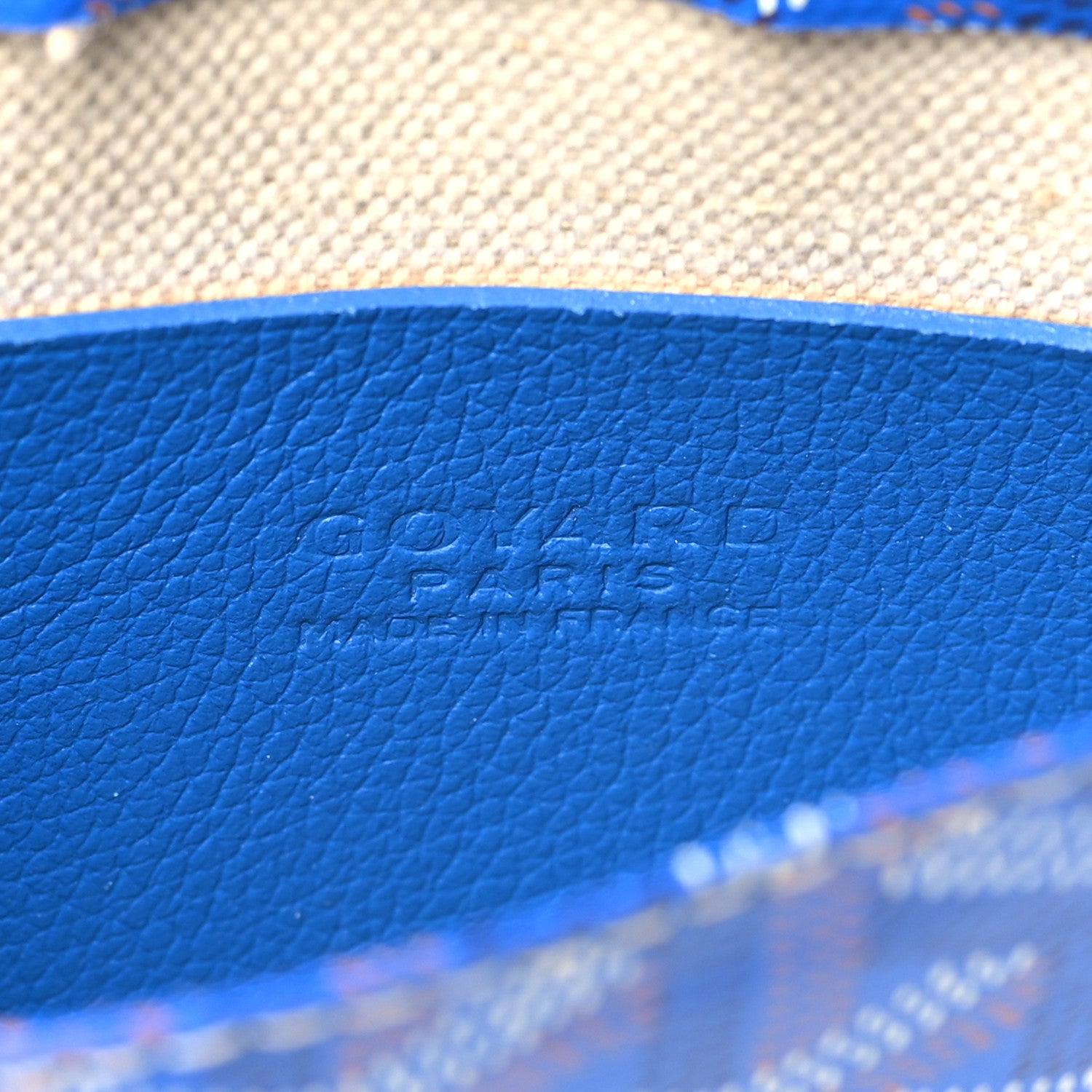Goyard Goyardine Plumet Wallet Clutch Sky Blue 6 of 8
