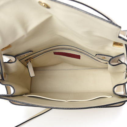 Valentino Garavani Vitello Medium My Rockstud Frame Bag Light Ivory 5 of 15