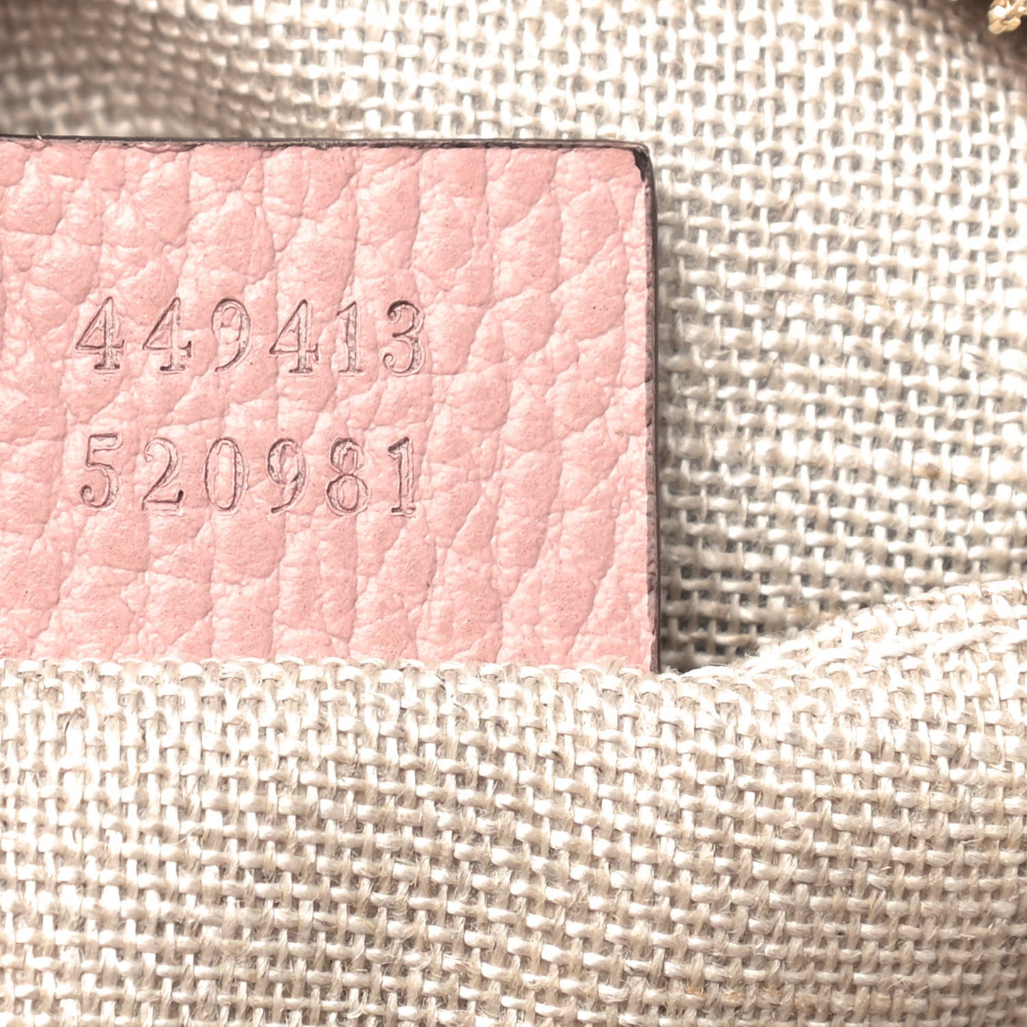 Monogram Mini Bree Messenger Bag Beige Soft Pink