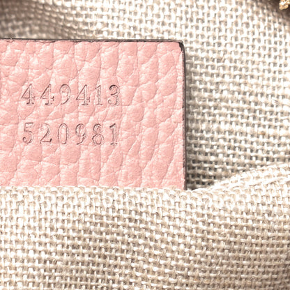 Gucci Monogram Mini Bree Messenger Bag Beige Soft Pink 9 of 9