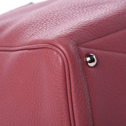Hermes Taurillon Clemence Victoria II 35 Bois de Rose 12 of 13