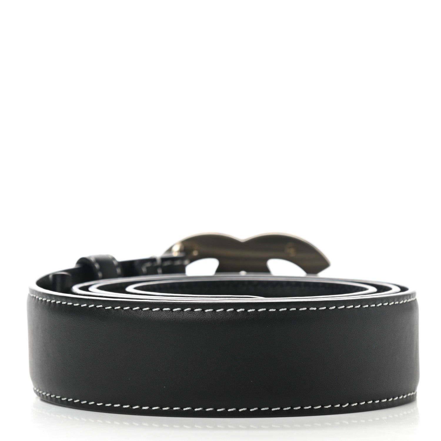Chanel Lambskin CC Belt 85 34 Black 2 of 9