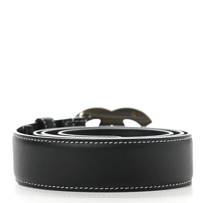 Chanel Lambskin CC Belt 85 34 Black 2 of 9