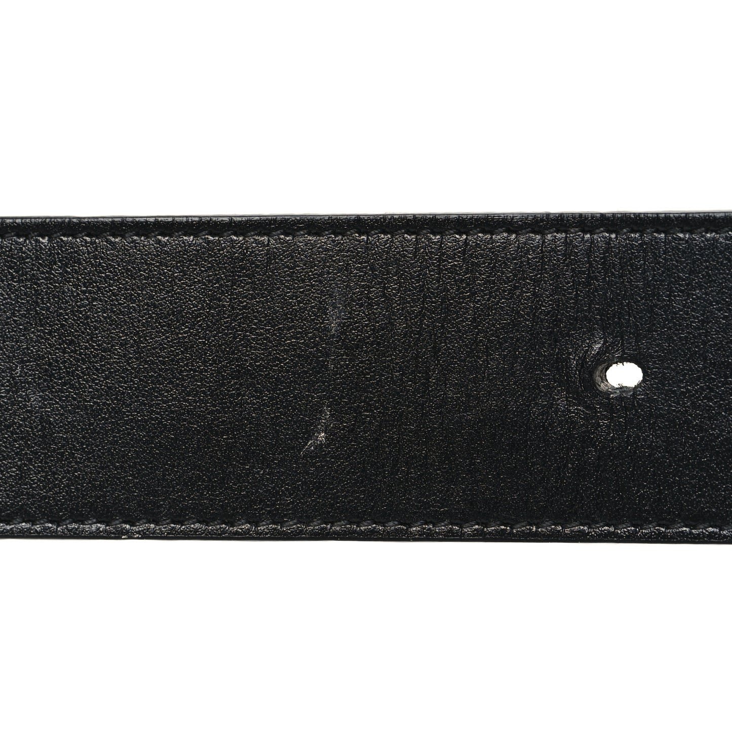 Plutone Calfskin Double G 40mm Belt 115 46 Black