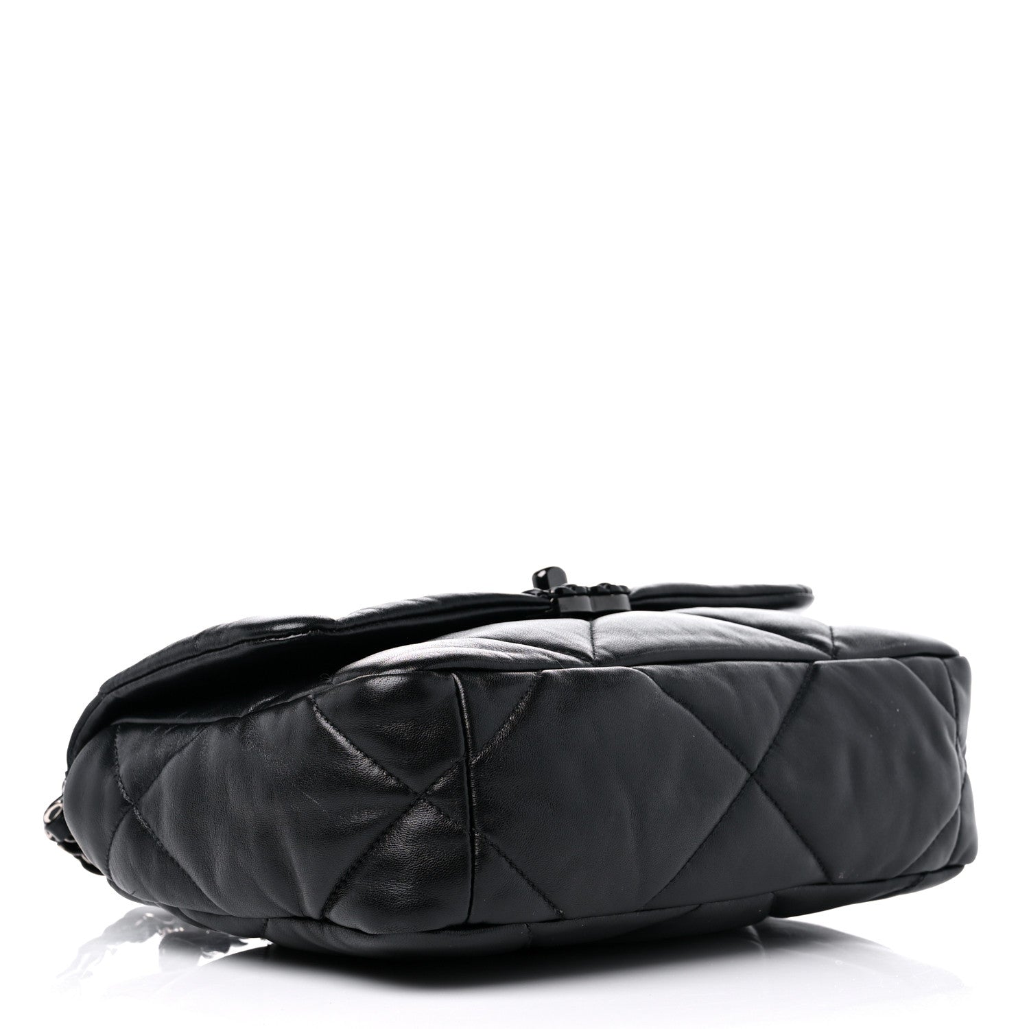 Chanel Lambskin Quilted Medium Chanel 19 Flap So Black 4 of 13